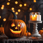 decoration d'halloween qui fait peur