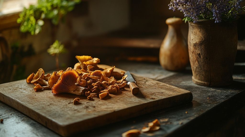 Quelles sont les particularités des légumes comme la glycine et les girolles ?
